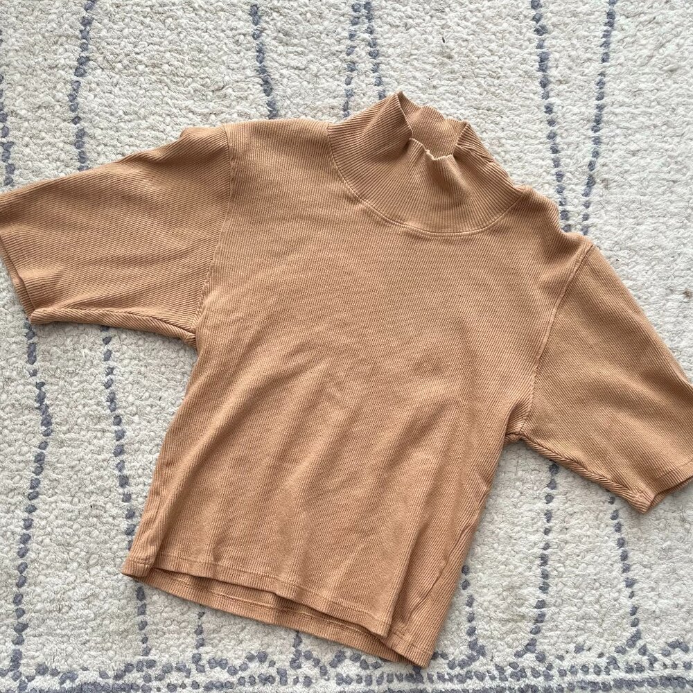 Big Bud Press Short Sleeve Turtleneck - Size Medium